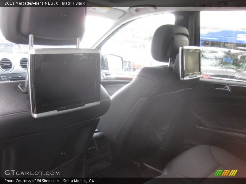 Black / Black 2011 Mercedes-Benz ML 350