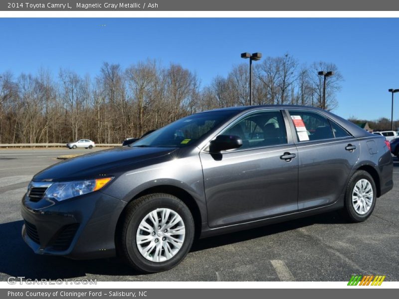 Magnetic Gray Metallic / Ash 2014 Toyota Camry L