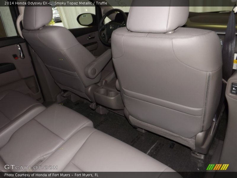 Smoky Topaz Metallic / Truffle 2014 Honda Odyssey EX-L