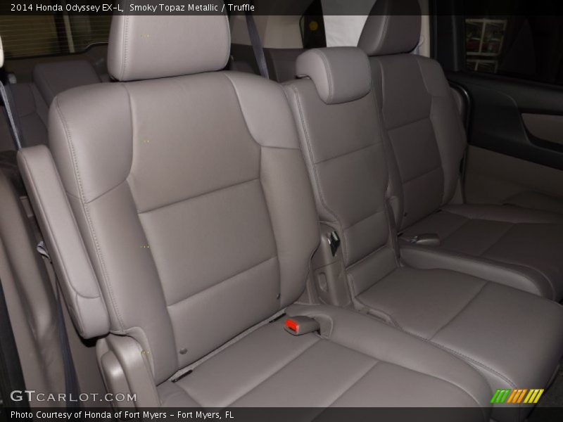 Smoky Topaz Metallic / Truffle 2014 Honda Odyssey EX-L