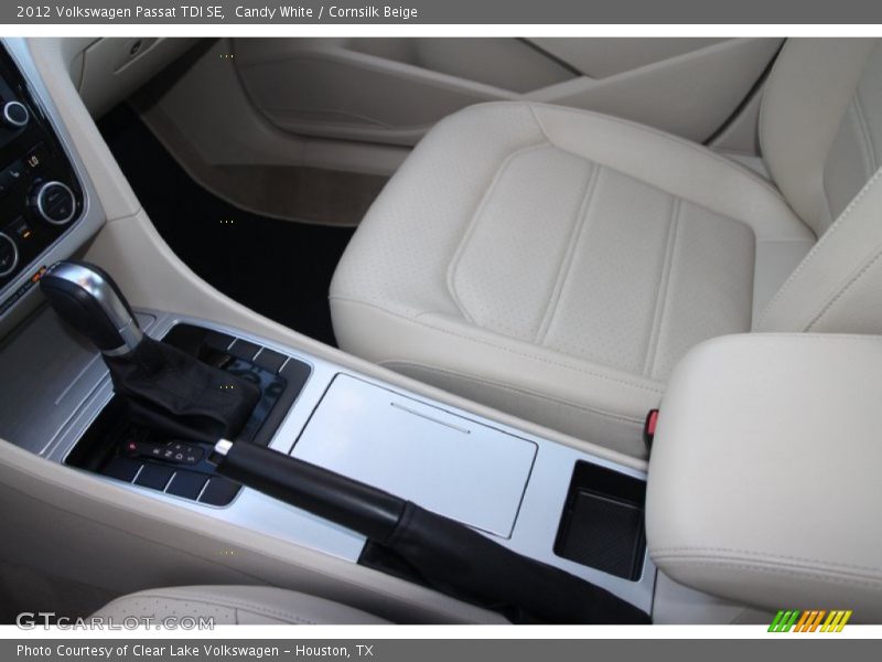 Candy White / Cornsilk Beige 2012 Volkswagen Passat TDI SE