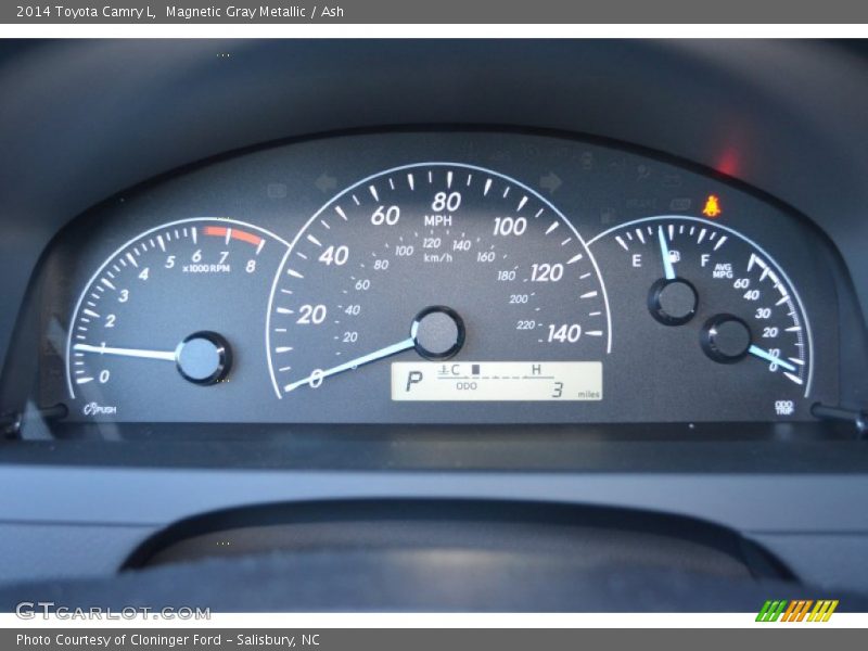 Magnetic Gray Metallic / Ash 2014 Toyota Camry L