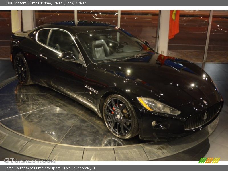 Nero (Black) / Nero 2008 Maserati GranTurismo