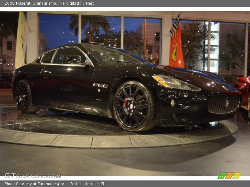 Nero (Black) / Nero 2008 Maserati GranTurismo