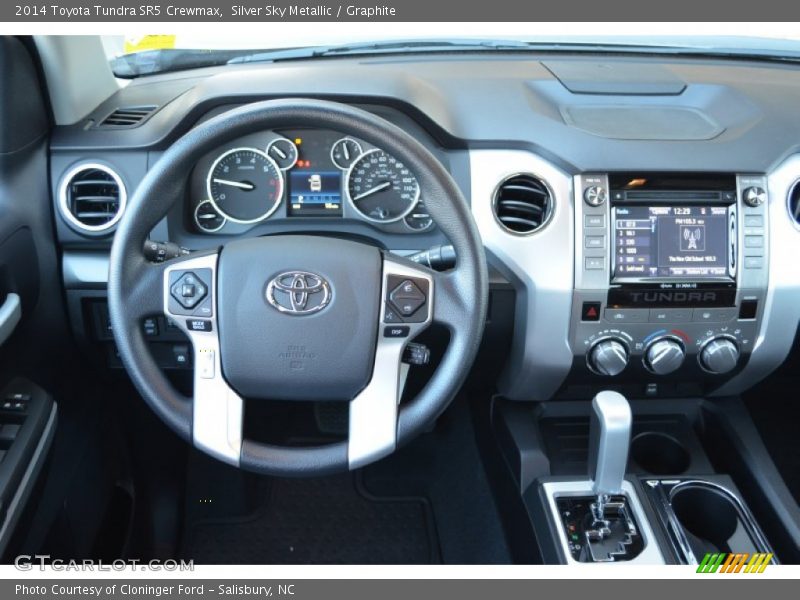 Silver Sky Metallic / Graphite 2014 Toyota Tundra SR5 Crewmax