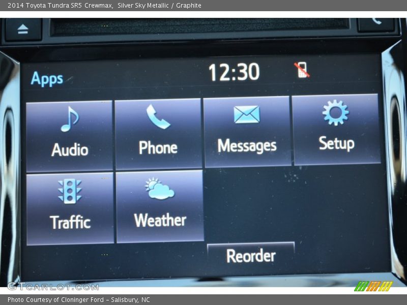 Silver Sky Metallic / Graphite 2014 Toyota Tundra SR5 Crewmax