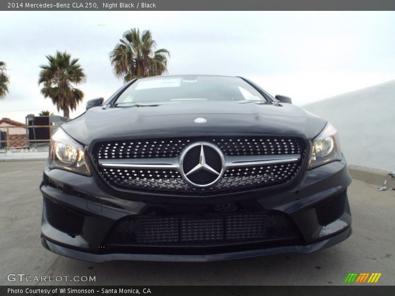 Night Black / Black 2014 Mercedes-Benz CLA 250