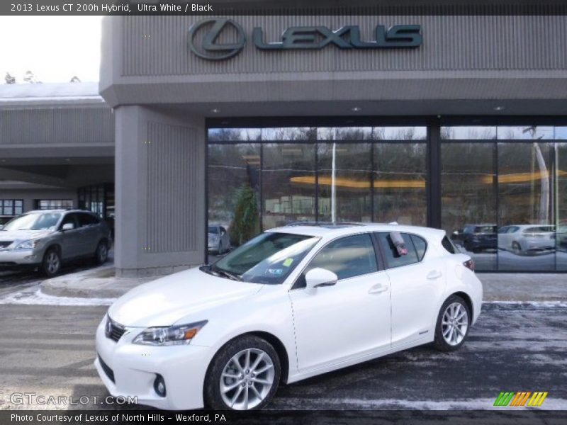 Front 3/4 View of 2013 CT 200h Hybrid