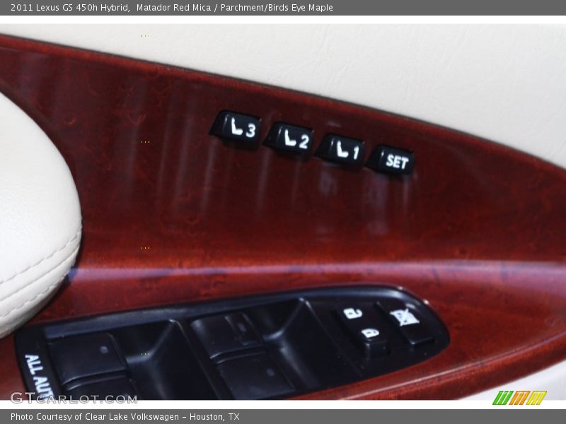 Matador Red Mica / Parchment/Birds Eye Maple 2011 Lexus GS 450h Hybrid