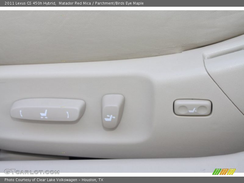 Matador Red Mica / Parchment/Birds Eye Maple 2011 Lexus GS 450h Hybrid