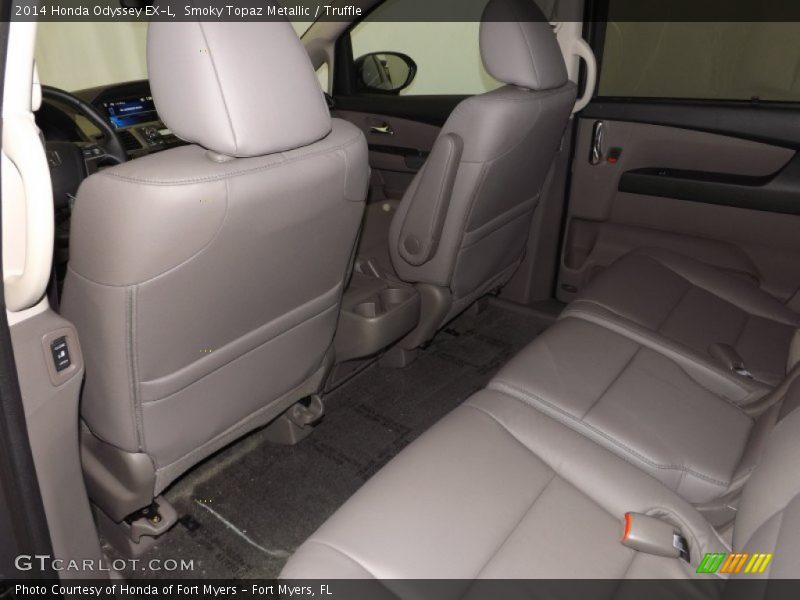 Smoky Topaz Metallic / Truffle 2014 Honda Odyssey EX-L