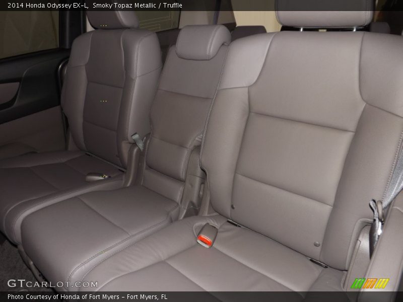 Smoky Topaz Metallic / Truffle 2014 Honda Odyssey EX-L