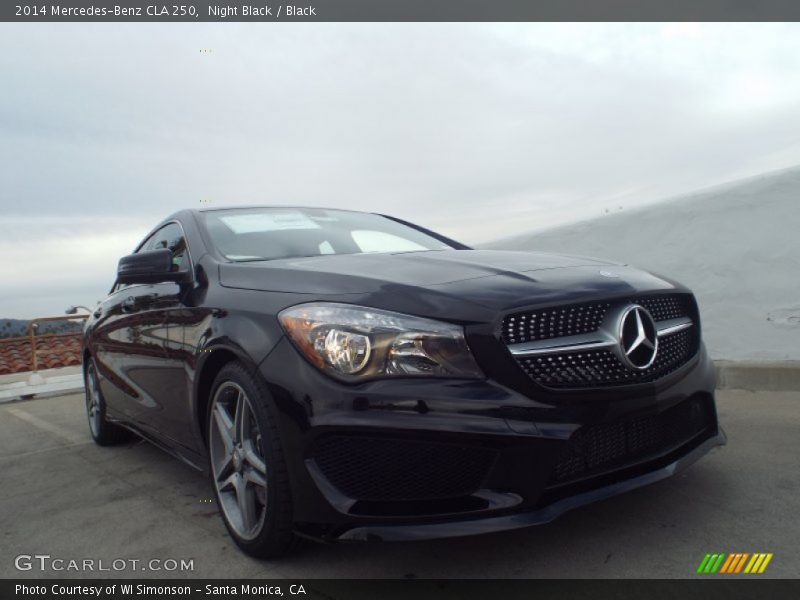 Night Black / Black 2014 Mercedes-Benz CLA 250