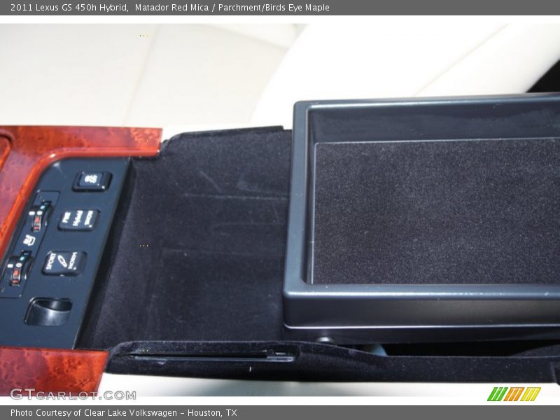 Matador Red Mica / Parchment/Birds Eye Maple 2011 Lexus GS 450h Hybrid