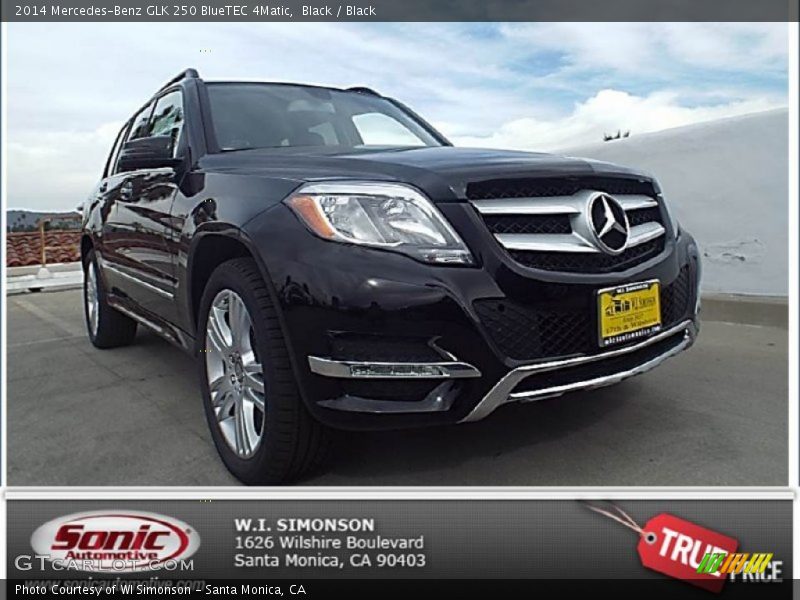 Black / Black 2014 Mercedes-Benz GLK 250 BlueTEC 4Matic