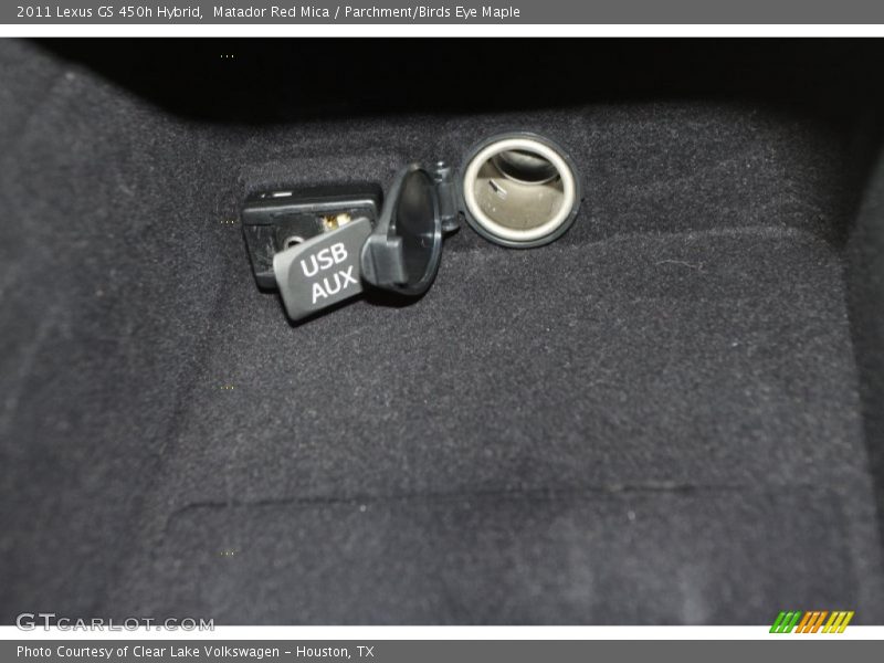 Matador Red Mica / Parchment/Birds Eye Maple 2011 Lexus GS 450h Hybrid