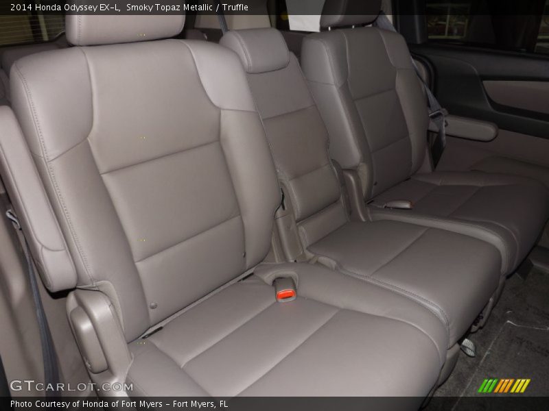 Smoky Topaz Metallic / Truffle 2014 Honda Odyssey EX-L
