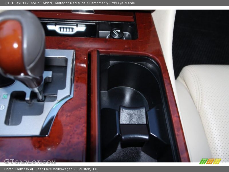 Matador Red Mica / Parchment/Birds Eye Maple 2011 Lexus GS 450h Hybrid