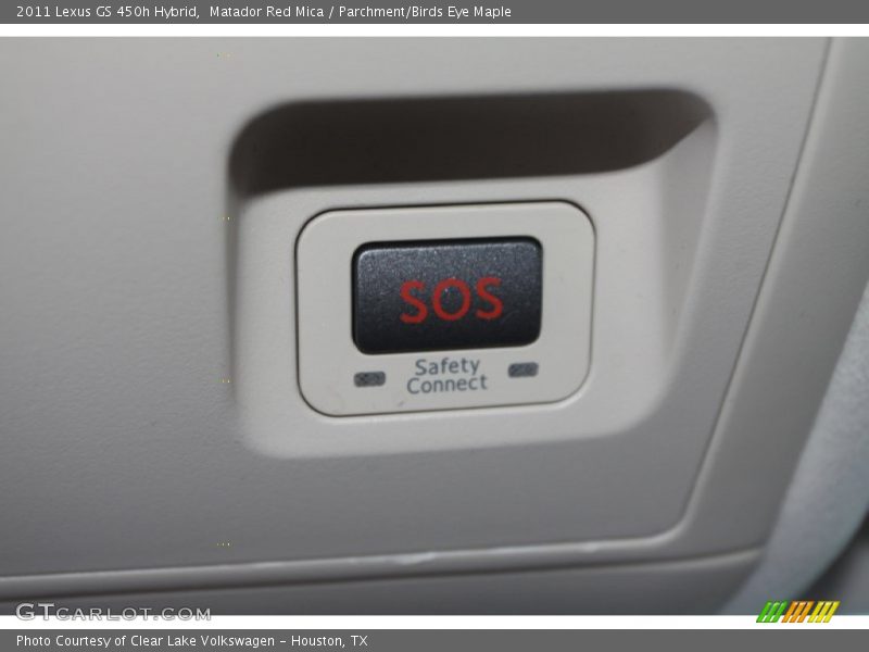Matador Red Mica / Parchment/Birds Eye Maple 2011 Lexus GS 450h Hybrid