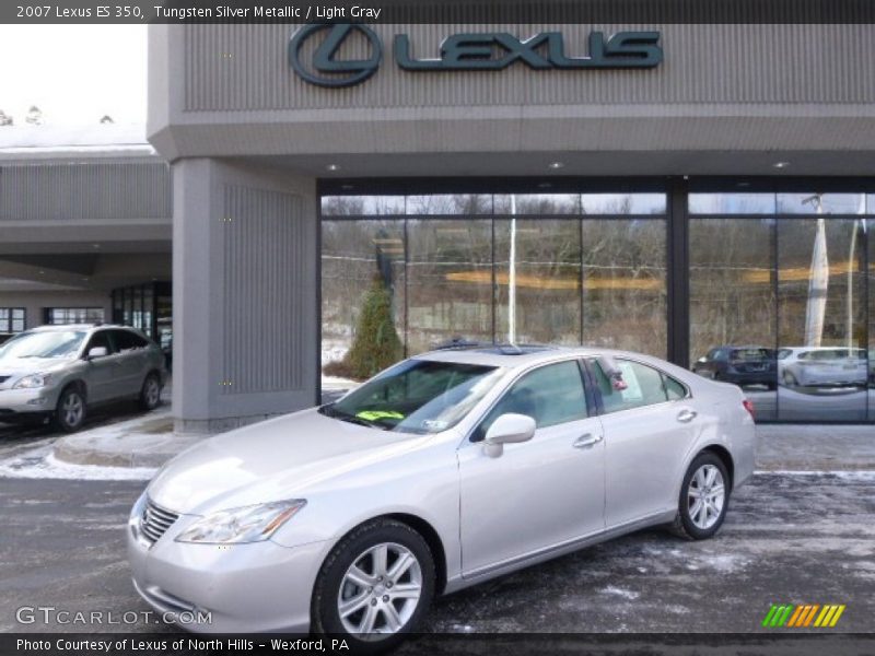 Tungsten Silver Metallic / Light Gray 2007 Lexus ES 350