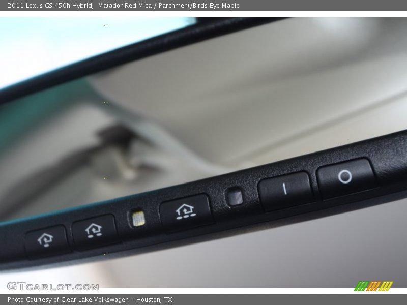Matador Red Mica / Parchment/Birds Eye Maple 2011 Lexus GS 450h Hybrid