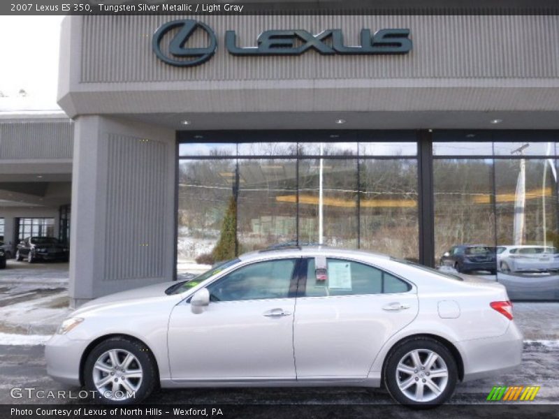 Tungsten Silver Metallic / Light Gray 2007 Lexus ES 350