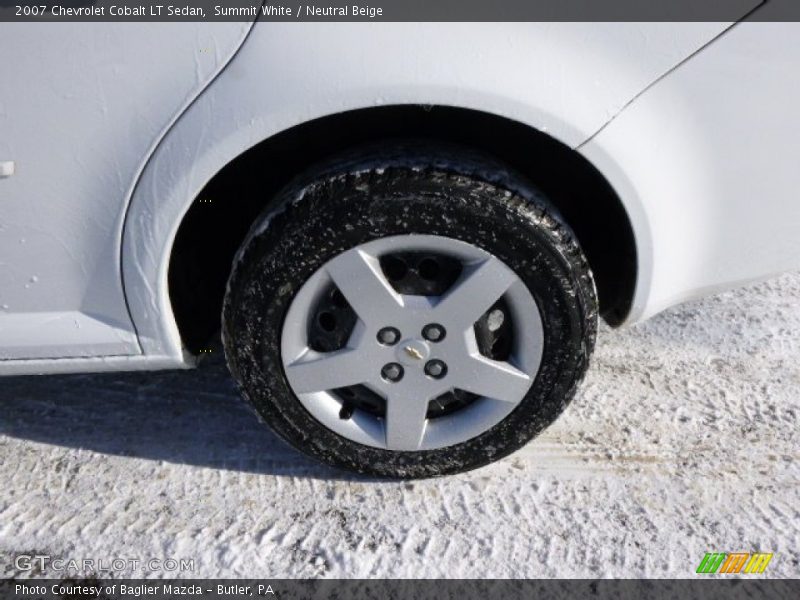 Summit White / Neutral Beige 2007 Chevrolet Cobalt LT Sedan