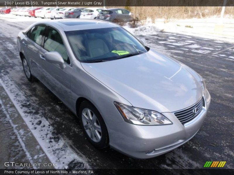 Tungsten Silver Metallic / Light Gray 2007 Lexus ES 350