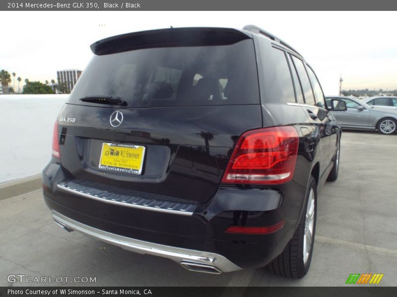 Black / Black 2014 Mercedes-Benz GLK 350