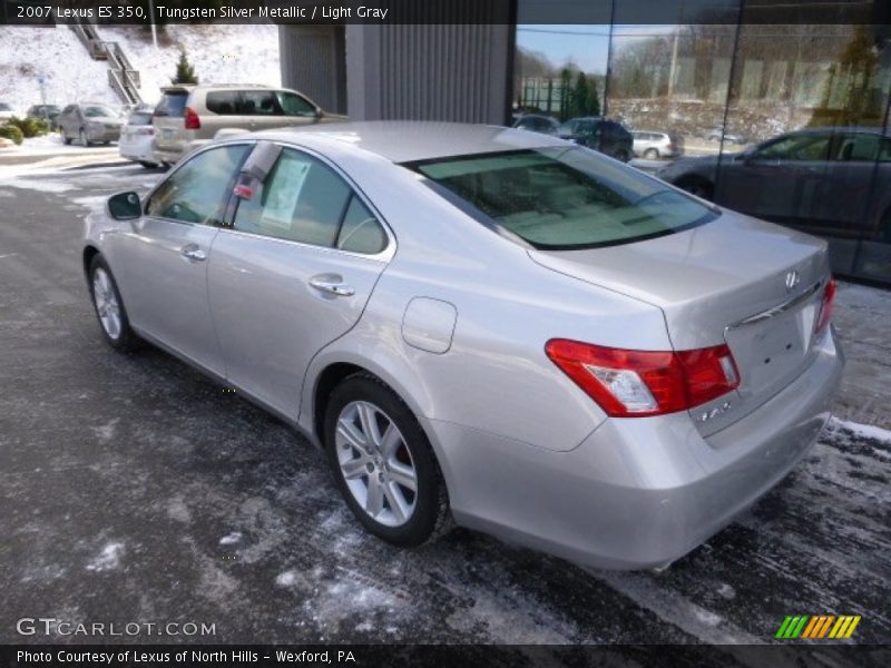 Tungsten Silver Metallic / Light Gray 2007 Lexus ES 350