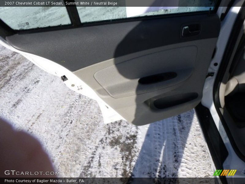 Summit White / Neutral Beige 2007 Chevrolet Cobalt LT Sedan