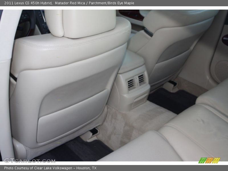 Matador Red Mica / Parchment/Birds Eye Maple 2011 Lexus GS 450h Hybrid