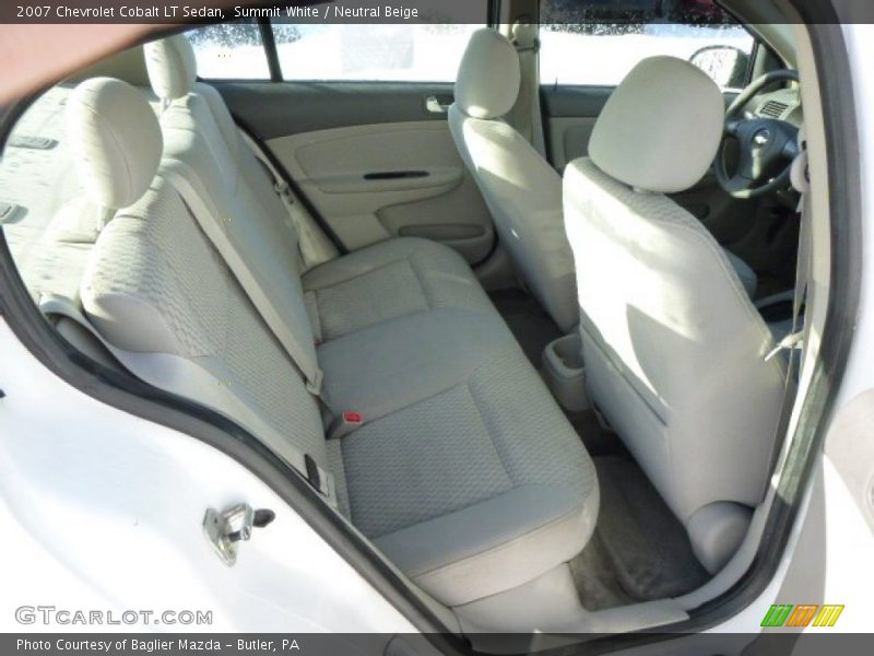 Summit White / Neutral Beige 2007 Chevrolet Cobalt LT Sedan