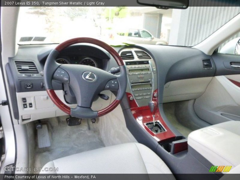 Tungsten Silver Metallic / Light Gray 2007 Lexus ES 350