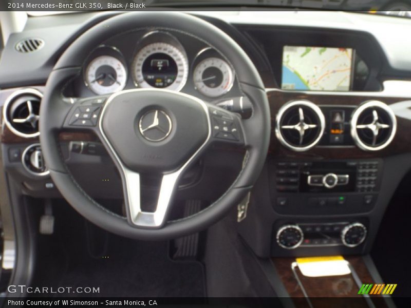 Black / Black 2014 Mercedes-Benz GLK 350