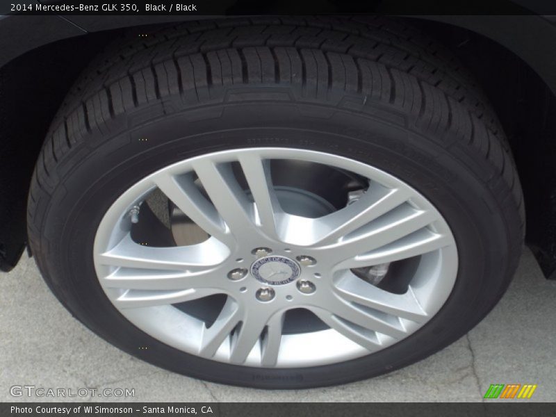 Black / Black 2014 Mercedes-Benz GLK 350