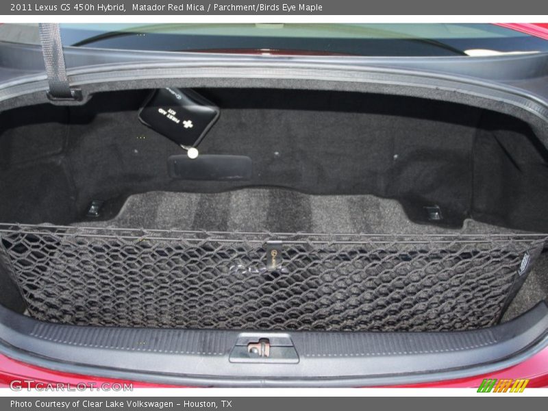  2011 GS 450h Hybrid Trunk
