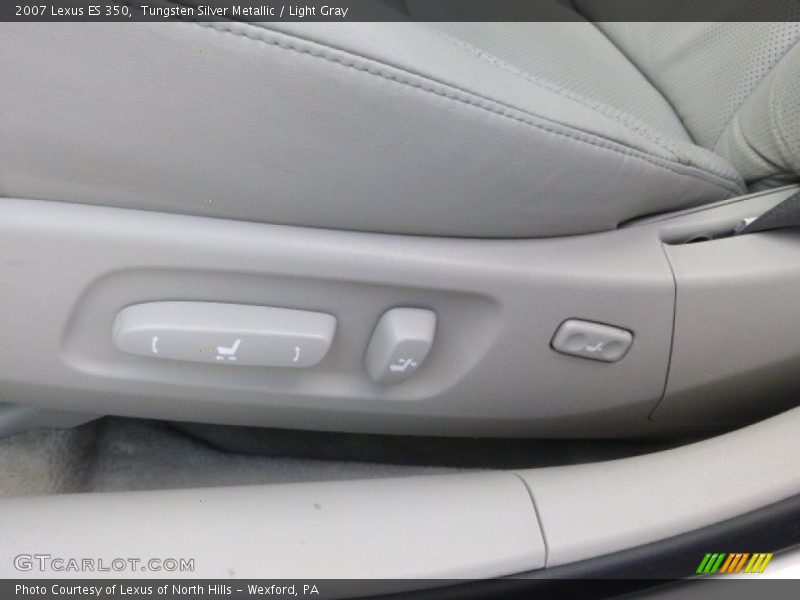 Tungsten Silver Metallic / Light Gray 2007 Lexus ES 350