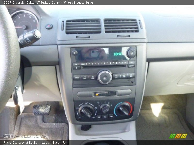 Summit White / Neutral Beige 2007 Chevrolet Cobalt LT Sedan