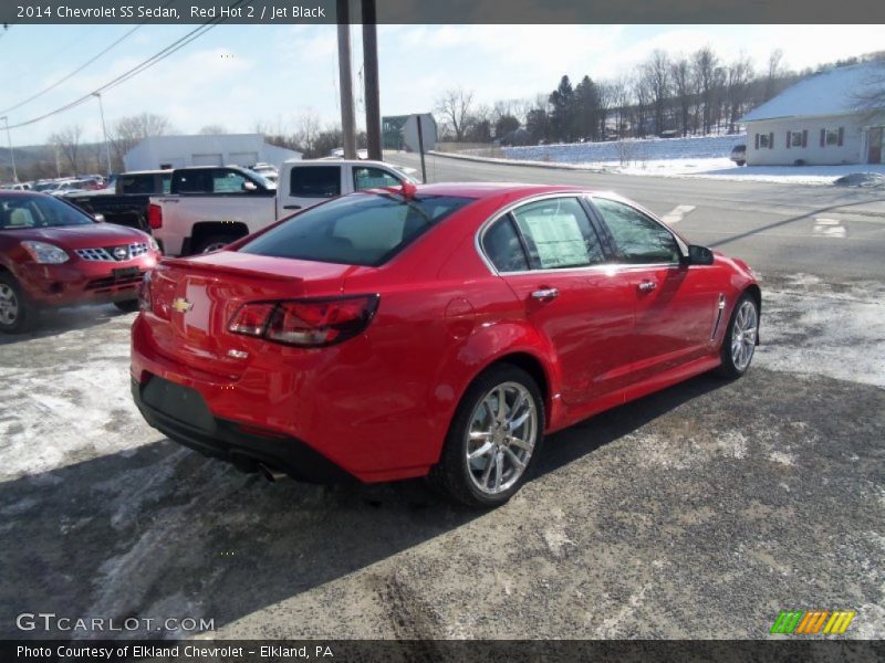 Red Hot 2 / Jet Black 2014 Chevrolet SS Sedan