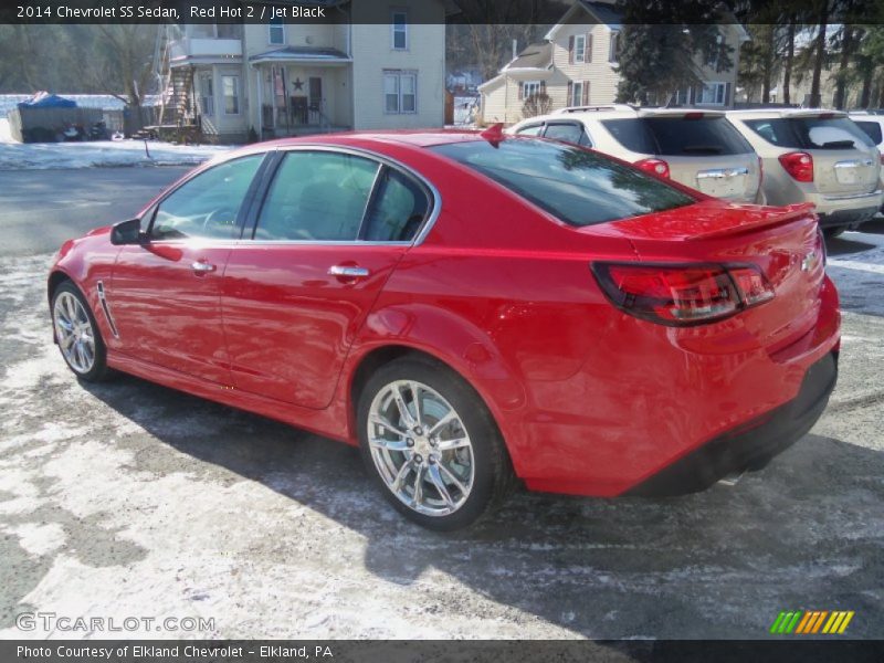 Red Hot 2 / Jet Black 2014 Chevrolet SS Sedan