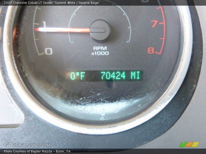 Summit White / Neutral Beige 2007 Chevrolet Cobalt LT Sedan