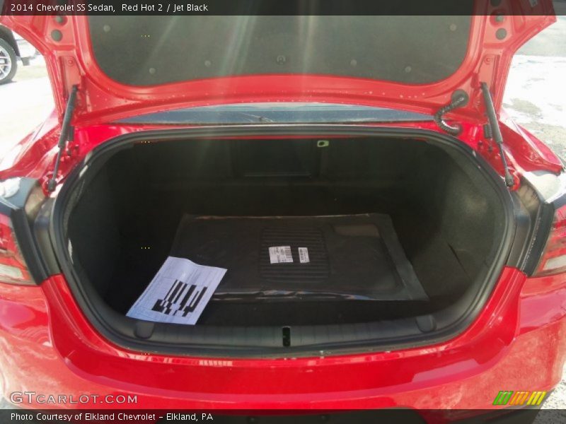  2014 SS Sedan Trunk