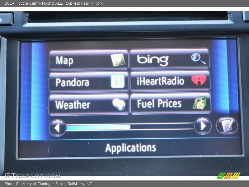 Cypress Pearl / Ivory 2014 Toyota Camry Hybrid XLE