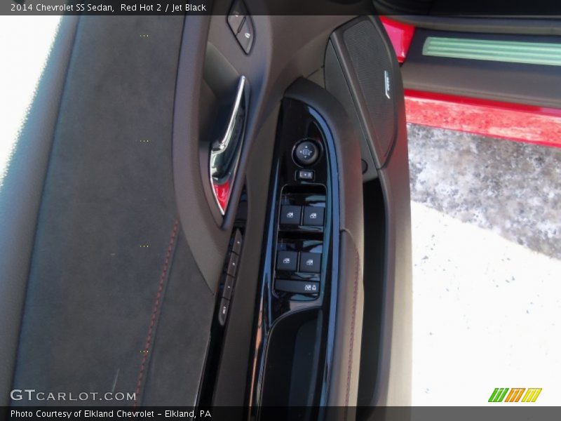 Red Hot 2 / Jet Black 2014 Chevrolet SS Sedan