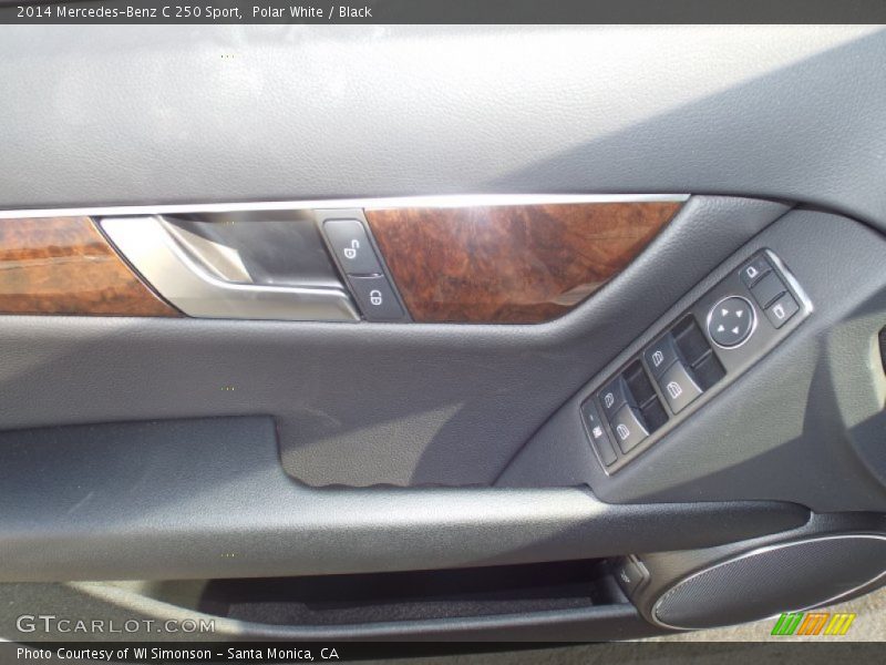 Polar White / Black 2014 Mercedes-Benz C 250 Sport