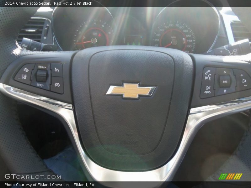 Red Hot 2 / Jet Black 2014 Chevrolet SS Sedan