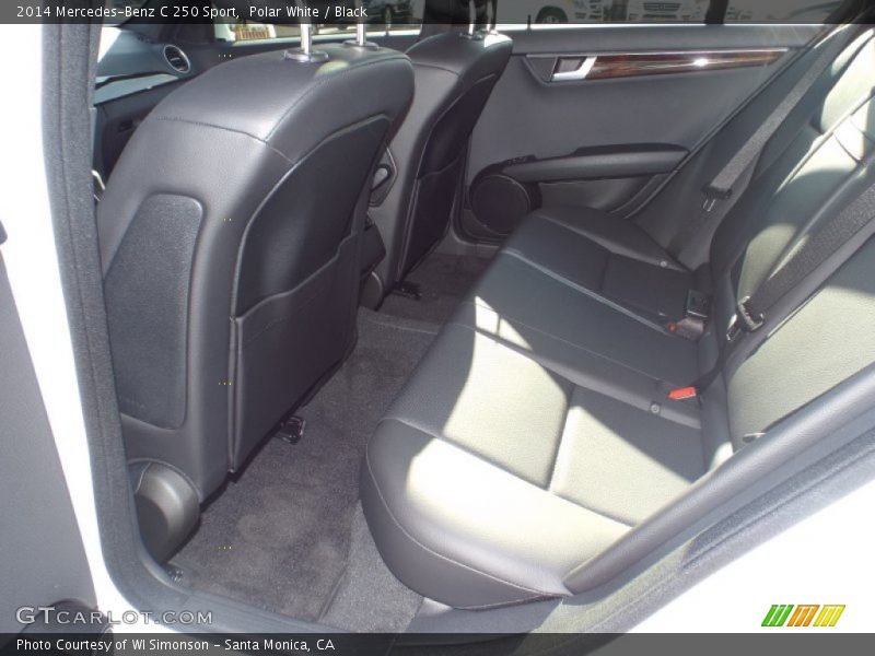 Polar White / Black 2014 Mercedes-Benz C 250 Sport