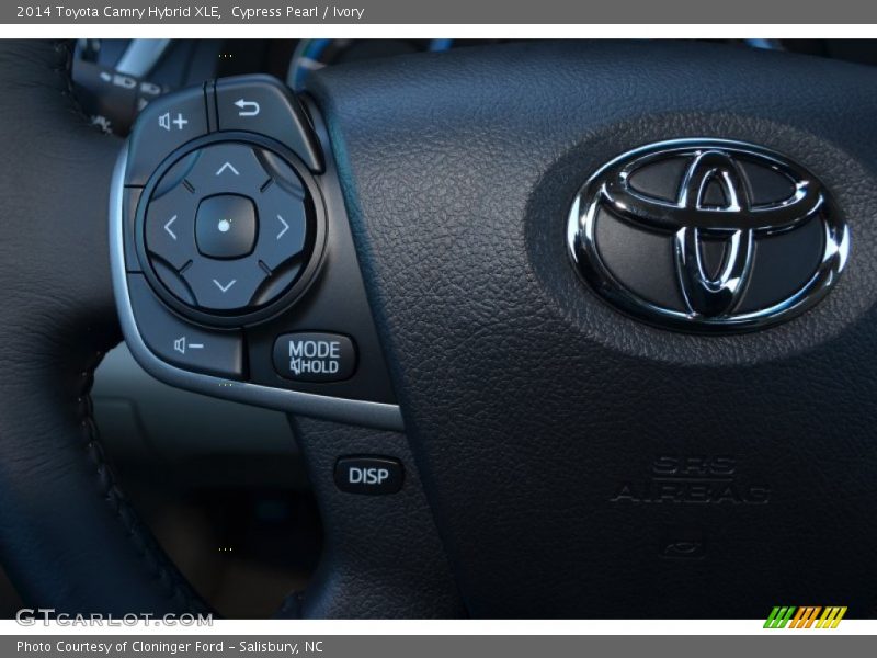 Cypress Pearl / Ivory 2014 Toyota Camry Hybrid XLE