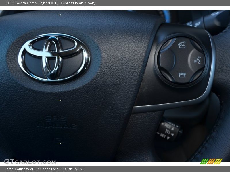 Cypress Pearl / Ivory 2014 Toyota Camry Hybrid XLE